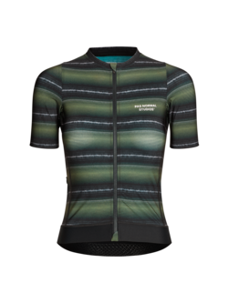 Pas Normal Studios Women's Essential Jersey - Light Olive Stripe