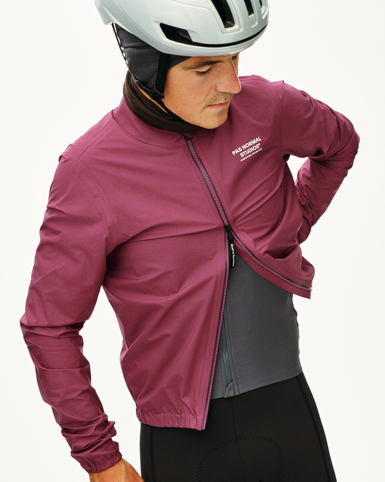 Pas Normal Studios Mechanism Rain Jacket - Plum