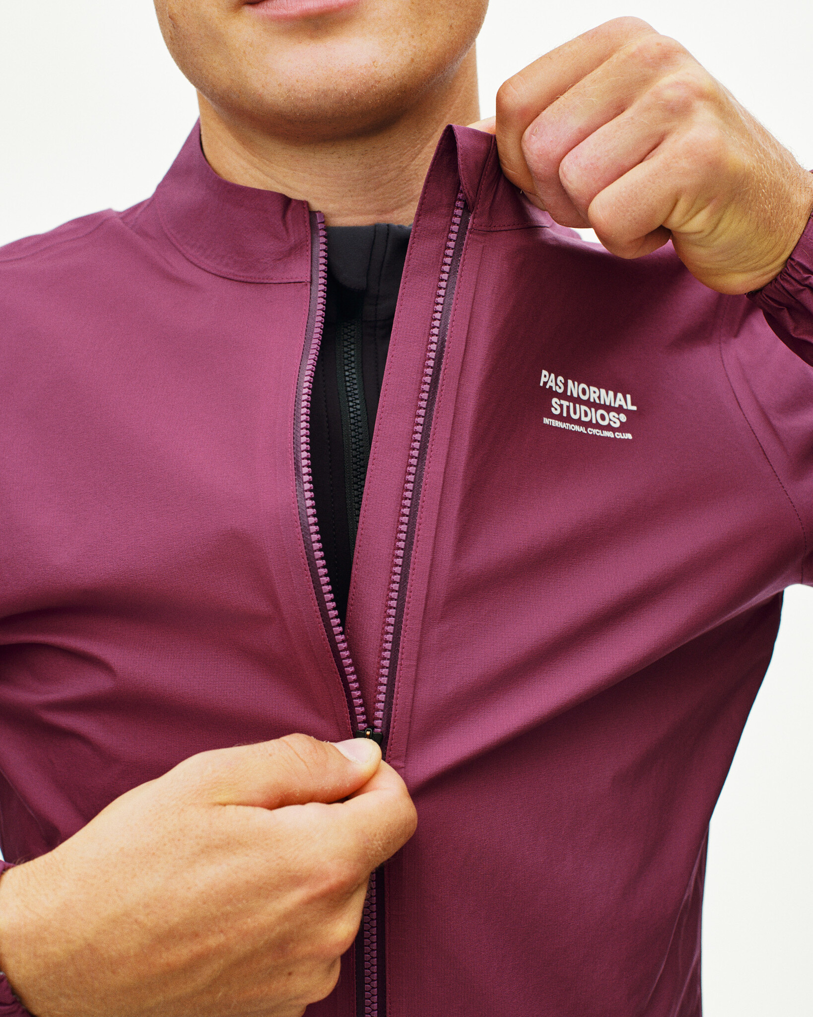 Pas Normal Studios Mechanism Rain Jacket - Plum