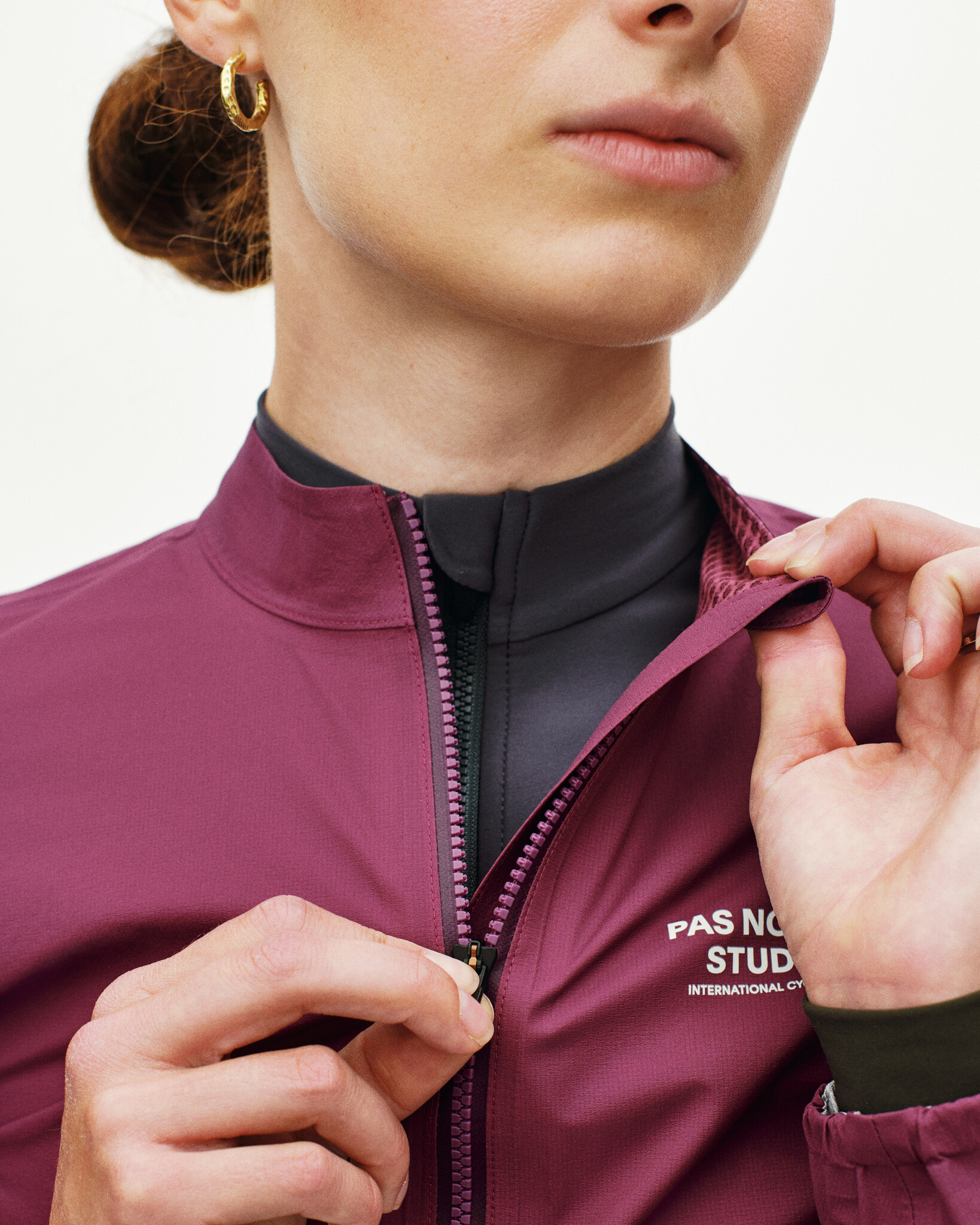 Pas Normal Studios Women's Mechanism Rain Jacket - Plum