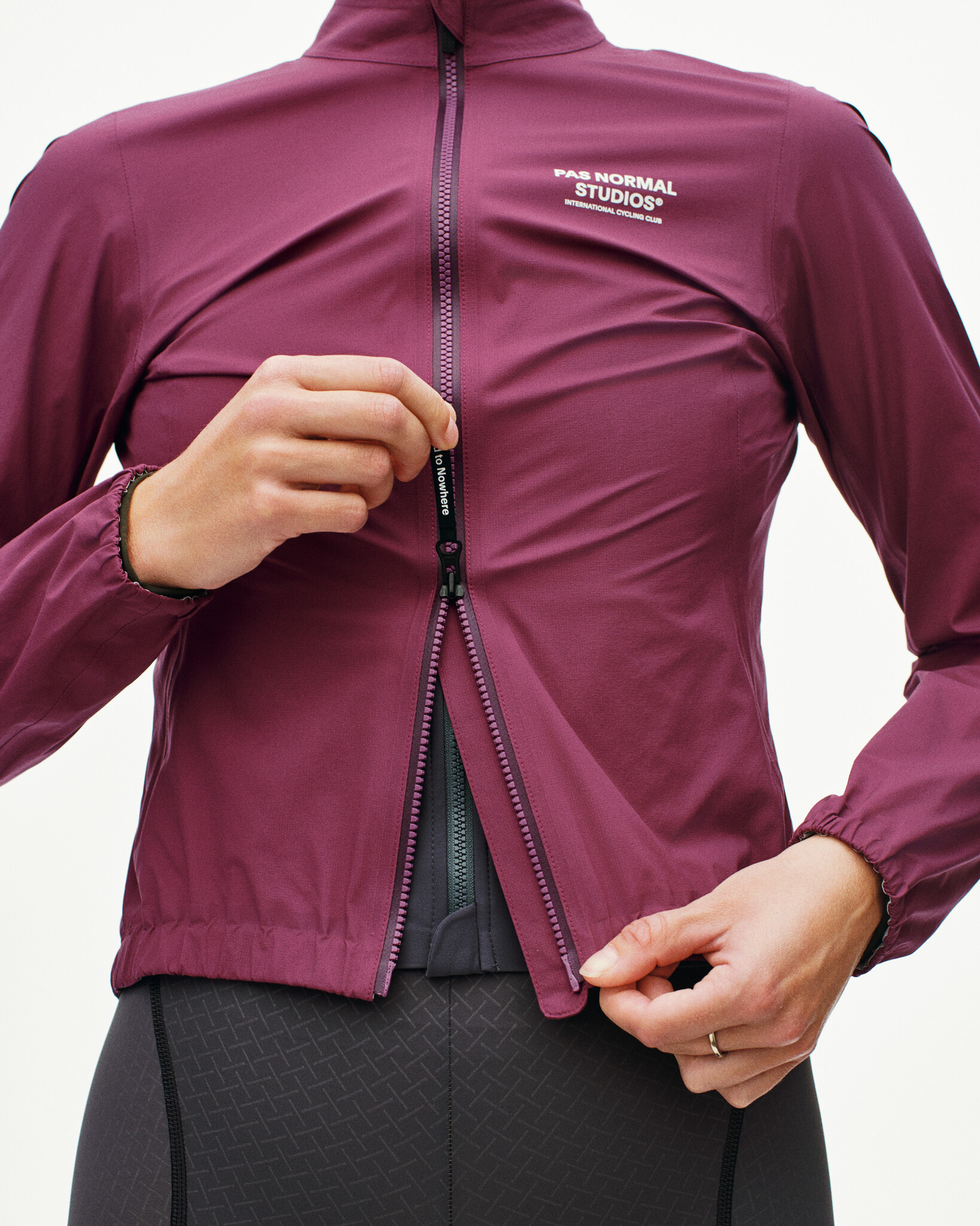 Pas Normal Studios Women's Mechanism Rain Jacket - Plum