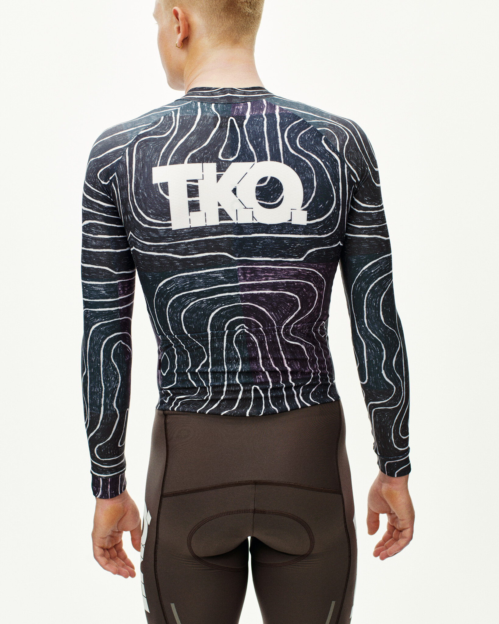Pas Normal Studios T.K.O. Mechanism Long Sleeve Jersey - T.K.O. Black Multi