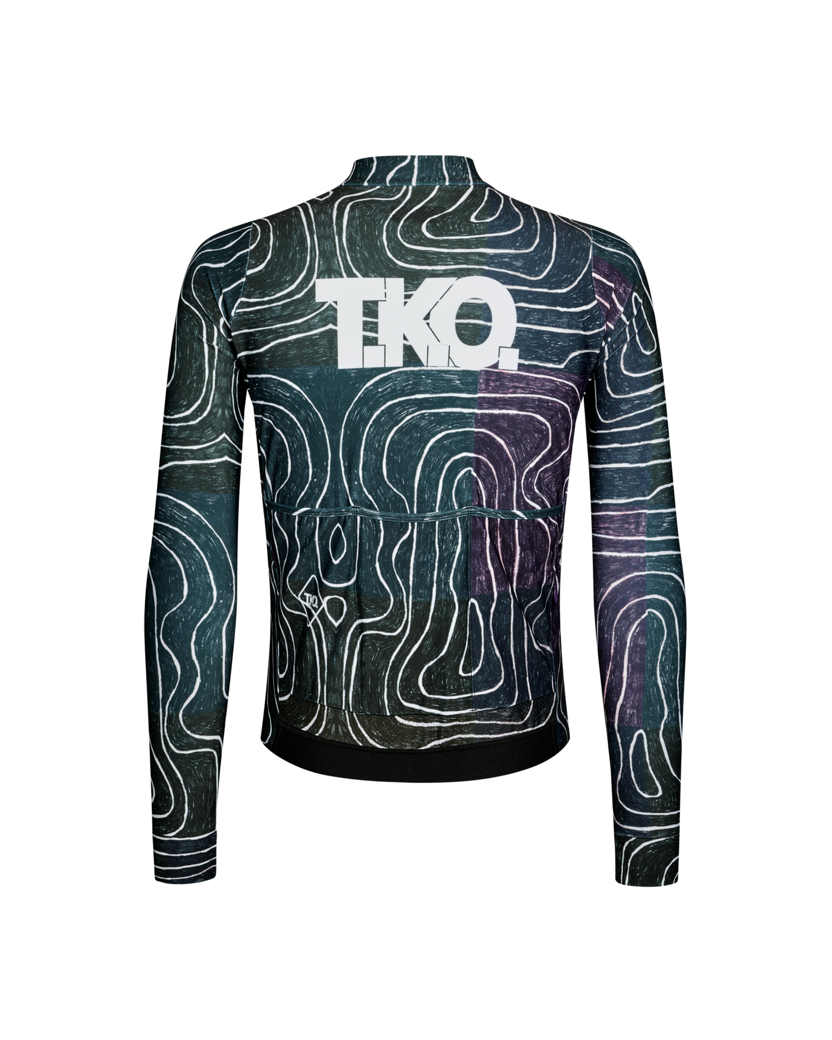 Pas Normal Studios T.K.O. Mechanism Long Sleeve Jersey - T.K.O. Black Multi