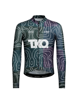 Pas Normal Studios T.K.O. Mechanism Long Sleeve Jersey - T.K.O. Black Multi
