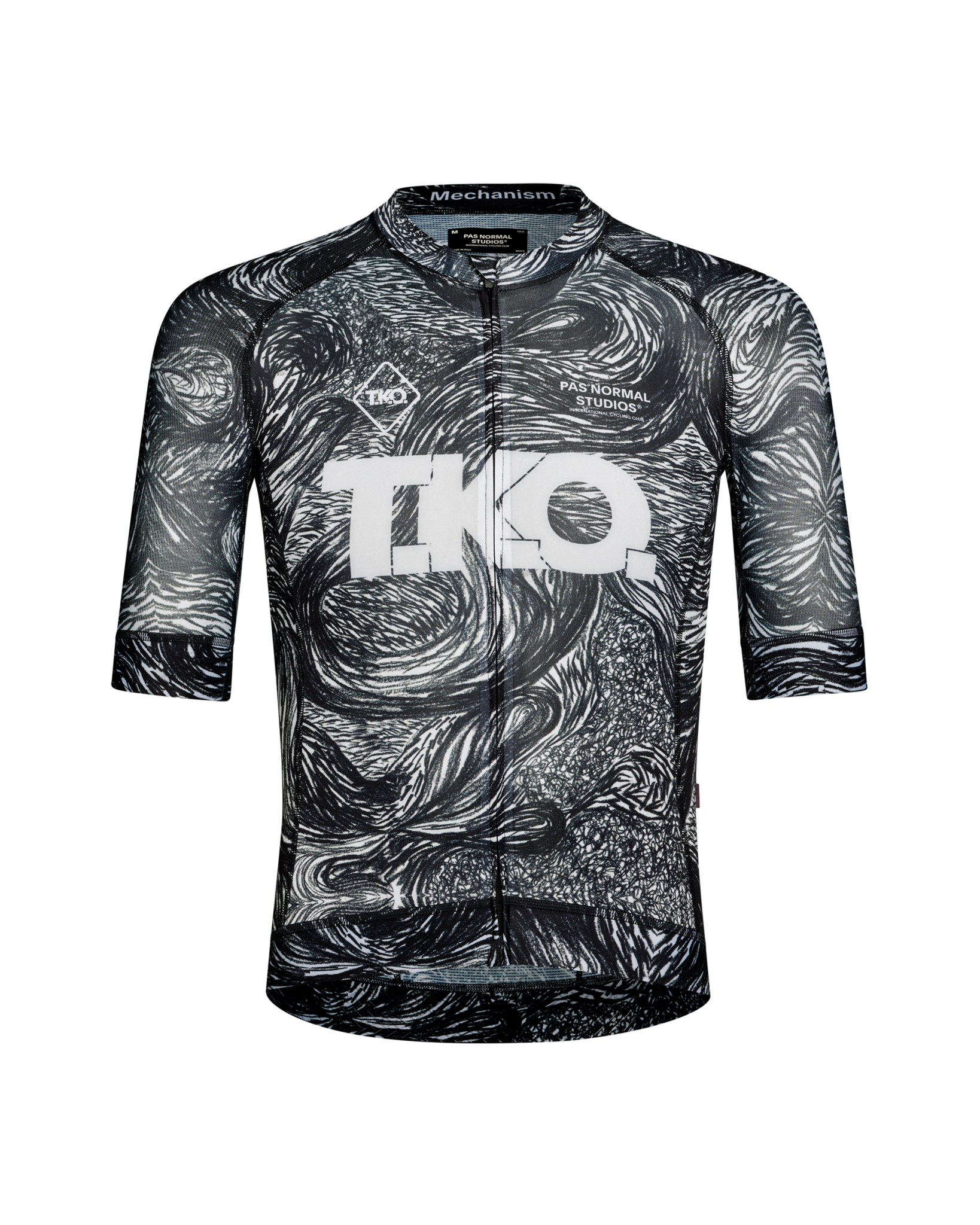 Pas Normal Studios T.K.O. Mechanism Jersey - T.K.O. Iron Grey