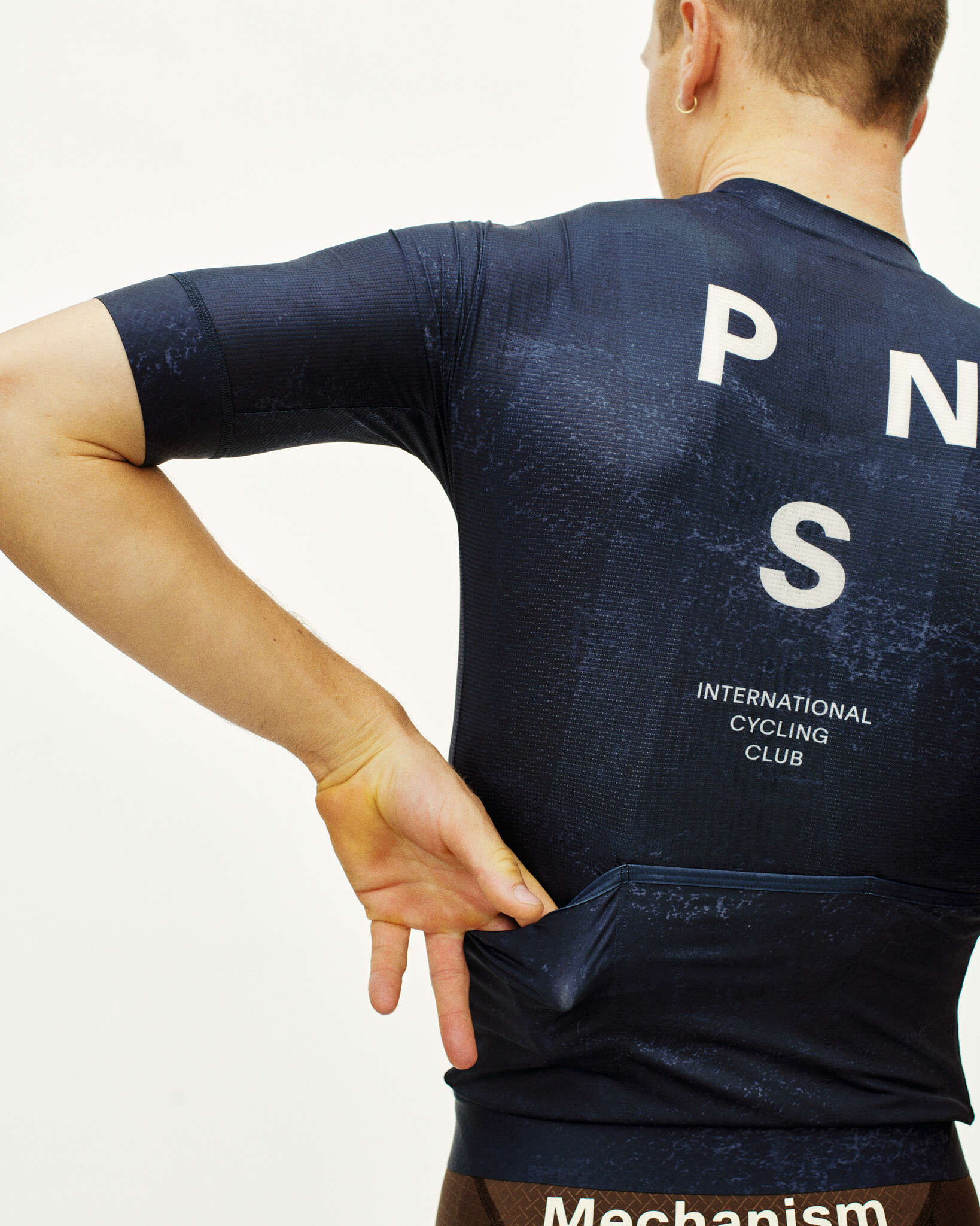 Pas Normal Studios Mechanism Jersey - AOP Indigo