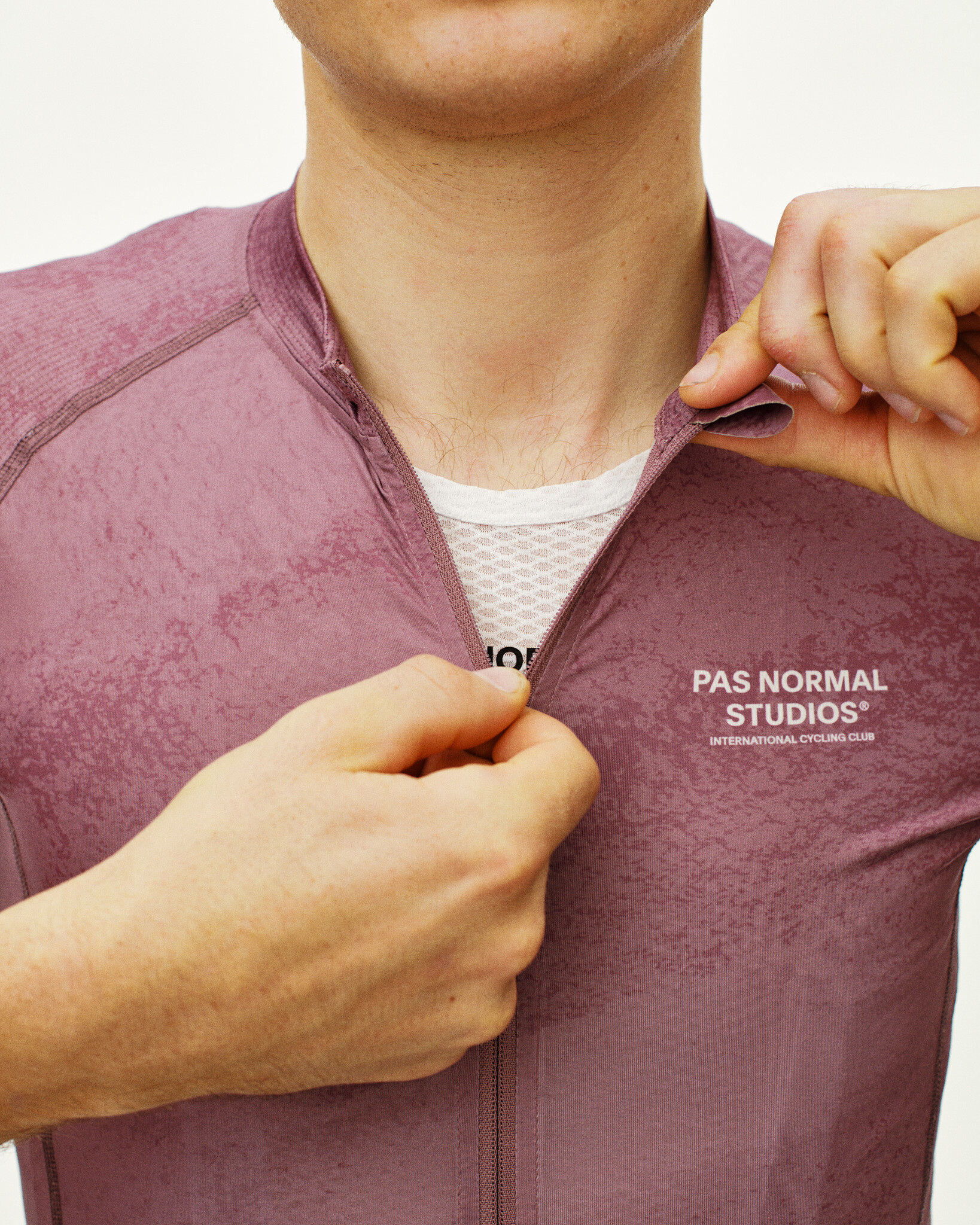 Pas Normal Studios Mechanism Jersey - AOP Dark Mauve