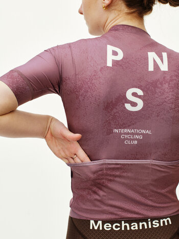 Pas Normal Studios Women's Mechanism Jersey - AOP Dark Mauve