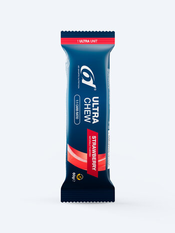 6D Sports Nutrition ULTRA Chew - Strawberry 6 x 60g