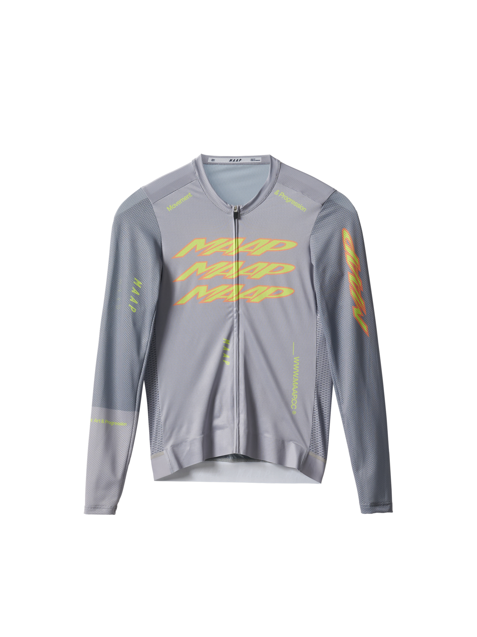 MAAP Pulse Pro Air LS Jersey 3.0 - Platinum Grey