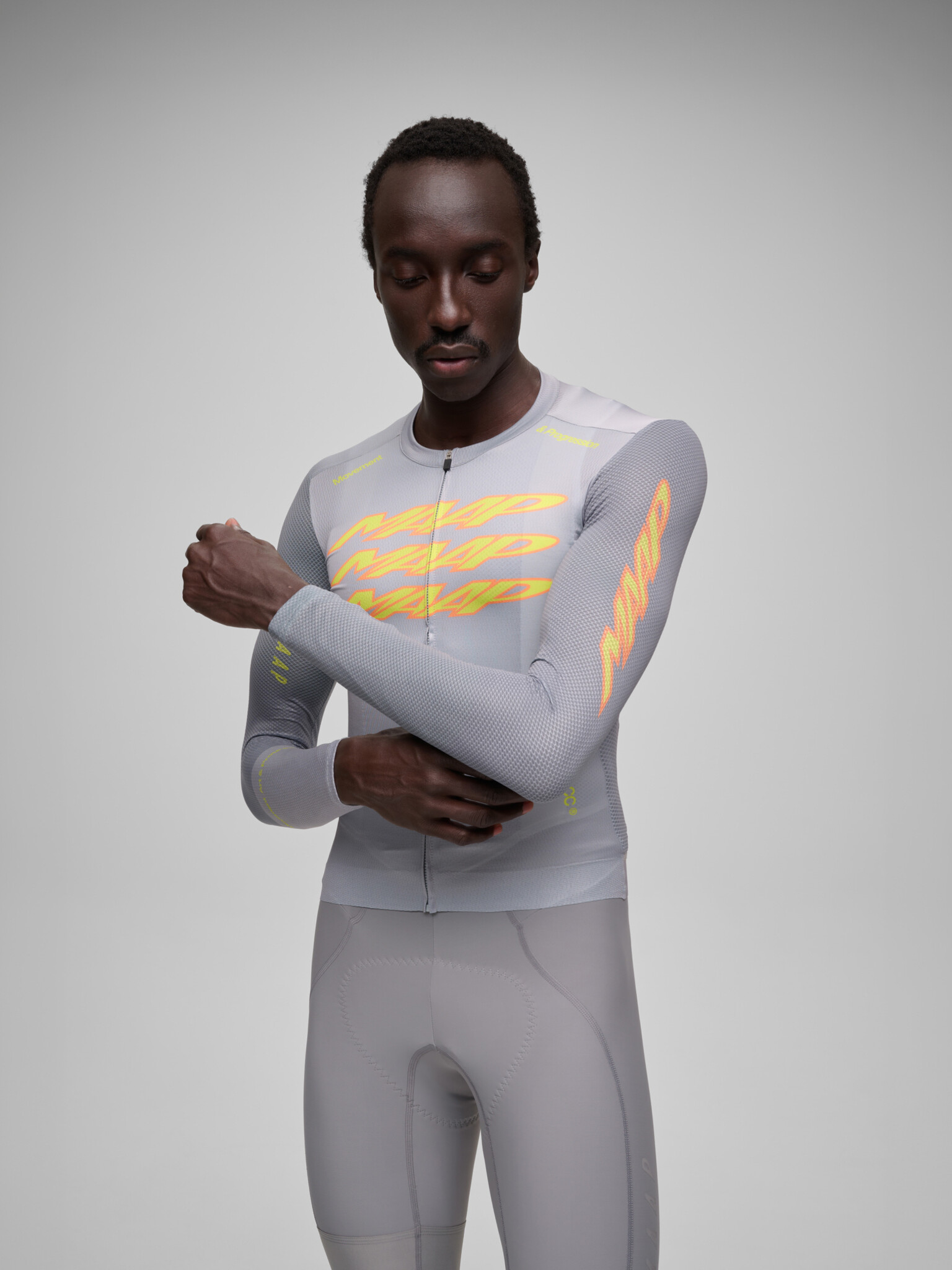 MAAP Pulse Pro Air LS Jersey 3.0 - Platinum Grey