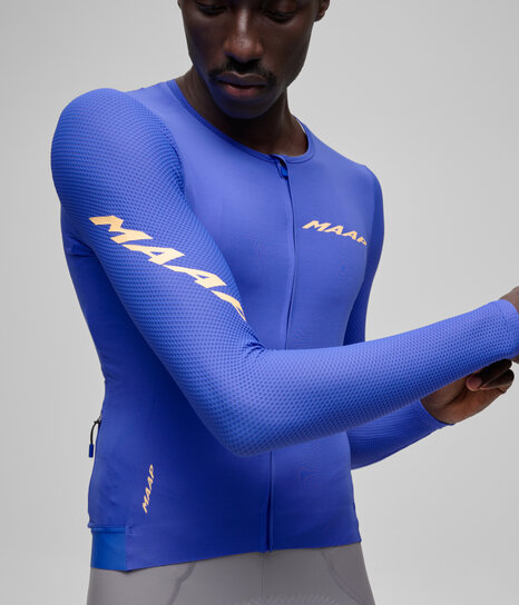 MAAP Evade Pro Base LS Jersey 2.0 - Mauve | Long Sleeve Jersey