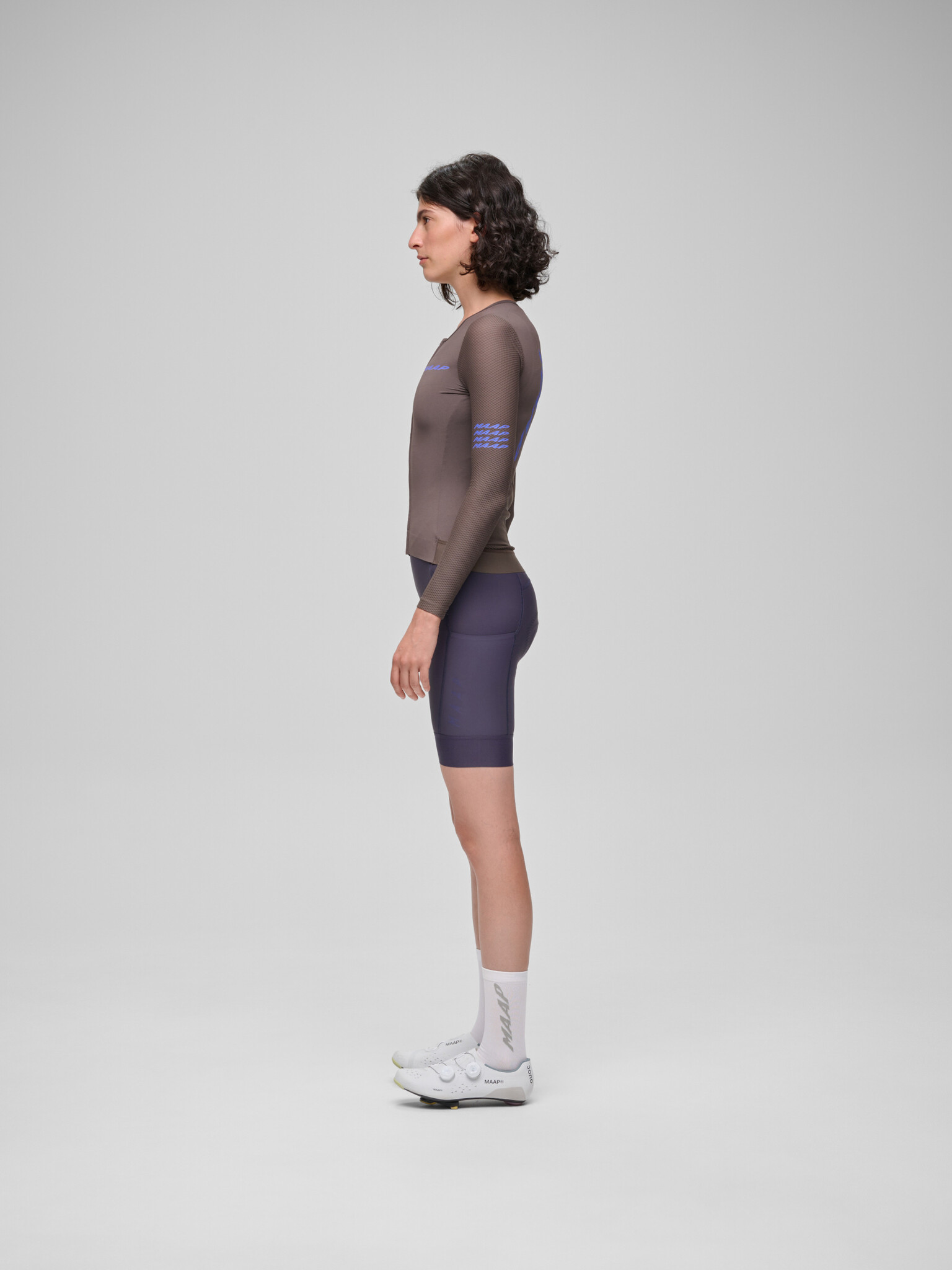 MAAP Women's Emerge LS Jersey - Brown Umber