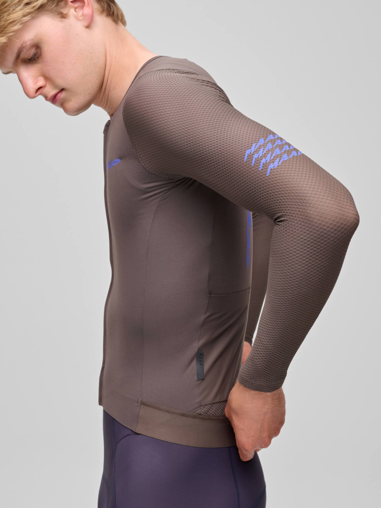 MAAP Emerge LS Jersey - Brown Umber