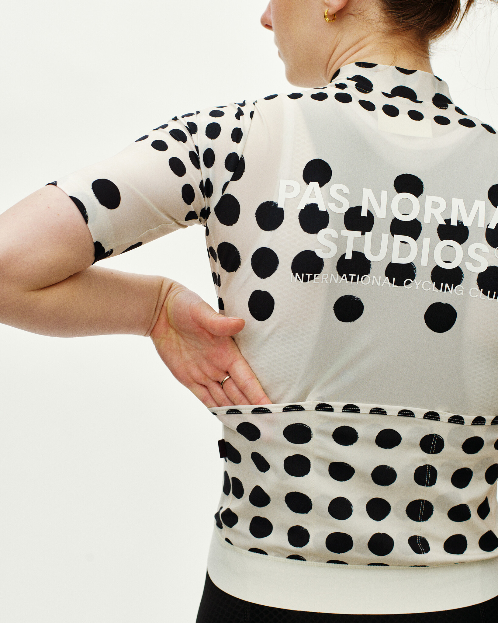 Pas Normal Studios Women's Essential Jersey - Dot Off White