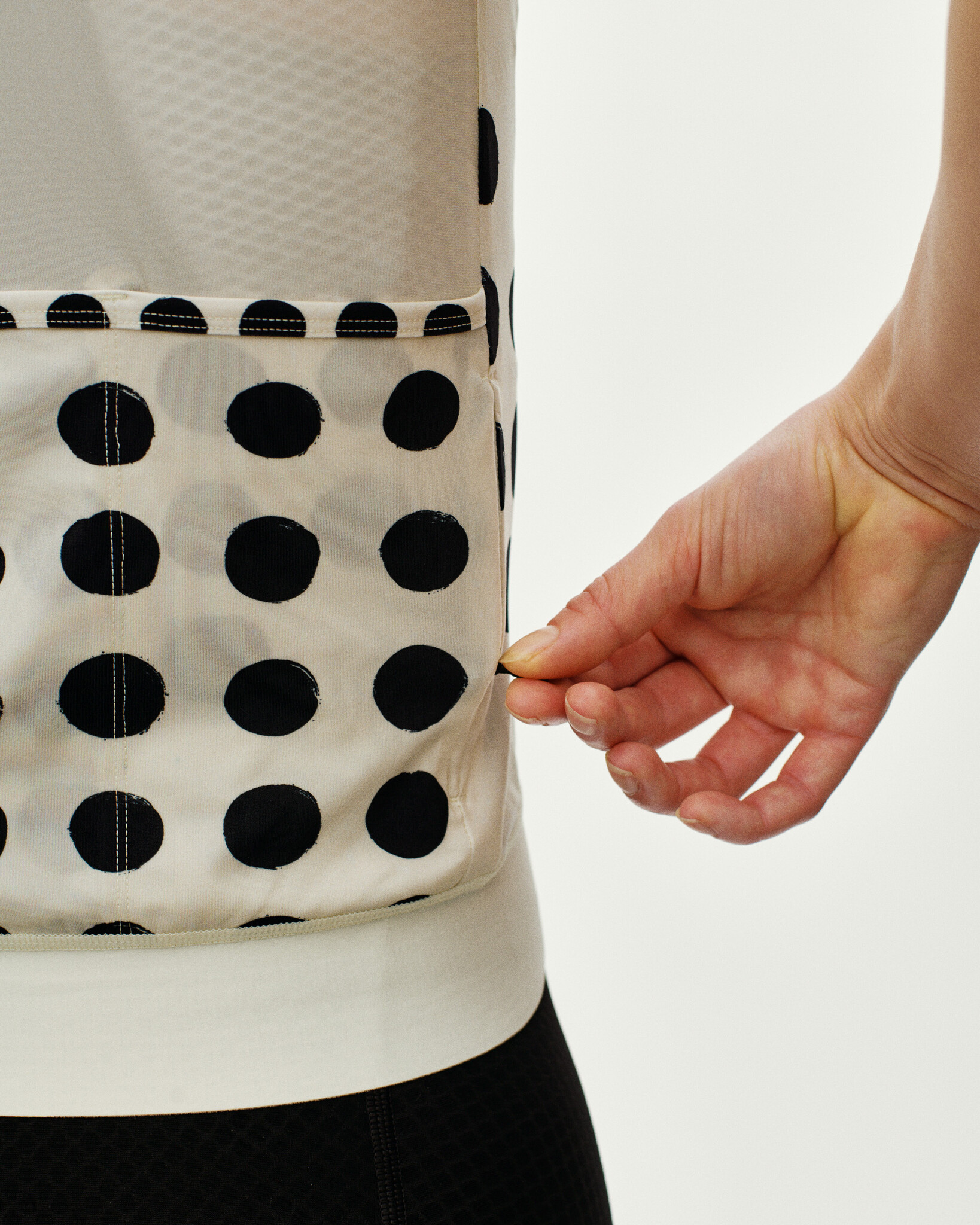 Pas Normal Studios Women's Essential Jersey - Dot Off White