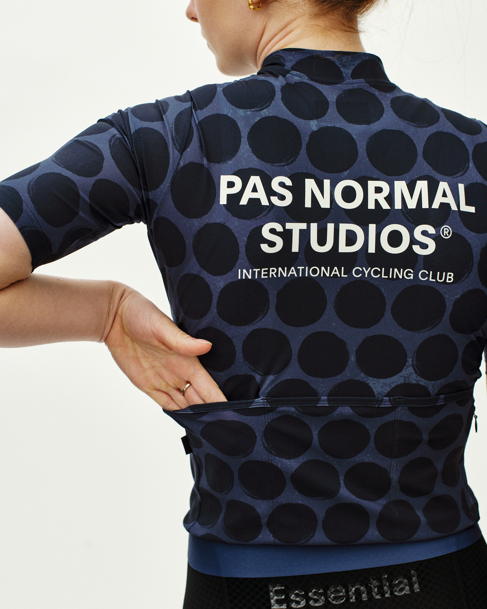Pas Normal Studios Women's Essential Jersey - Dot Dark Purple