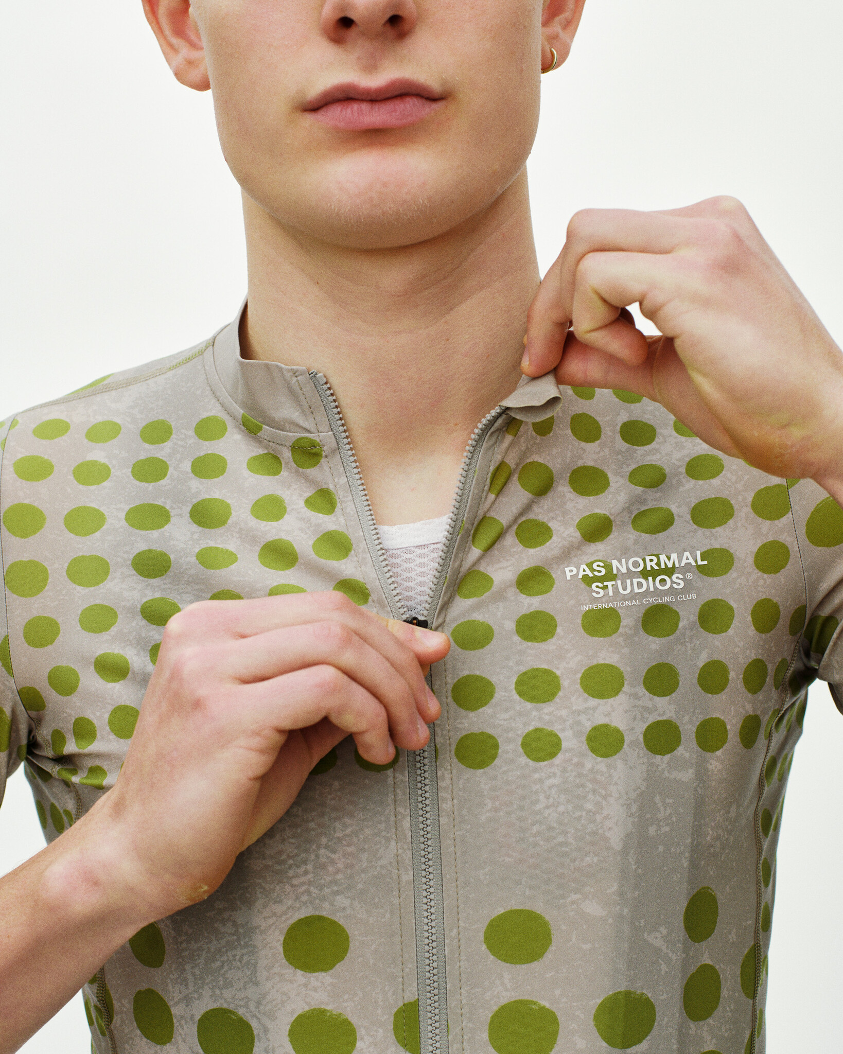 Pas Normal Studios Essential Jersey - Dot Bone