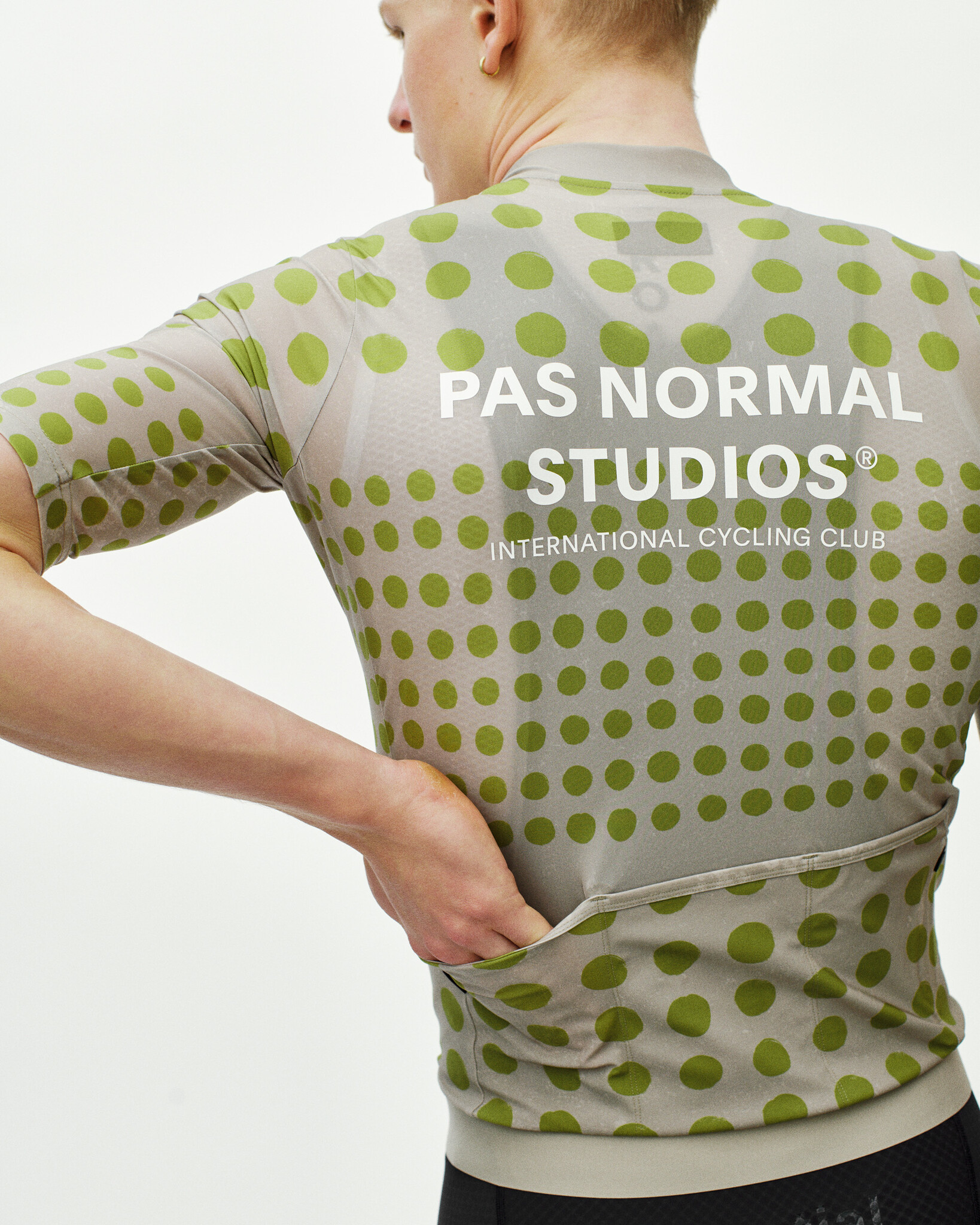 Pas Normal Studios Essential Jersey - Dot Bone