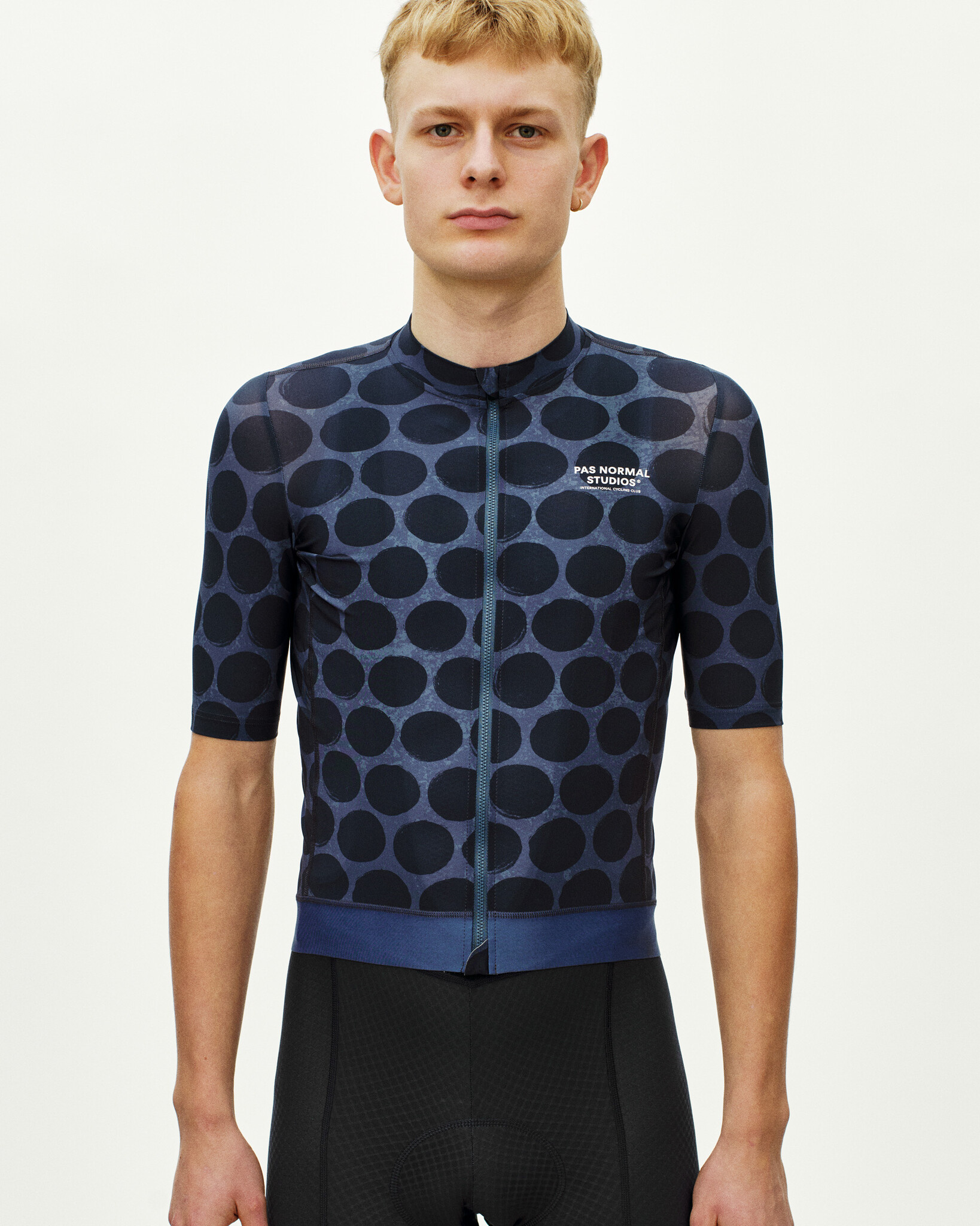Pas Normal Studios Essential Jersey - Dot Dark Navy