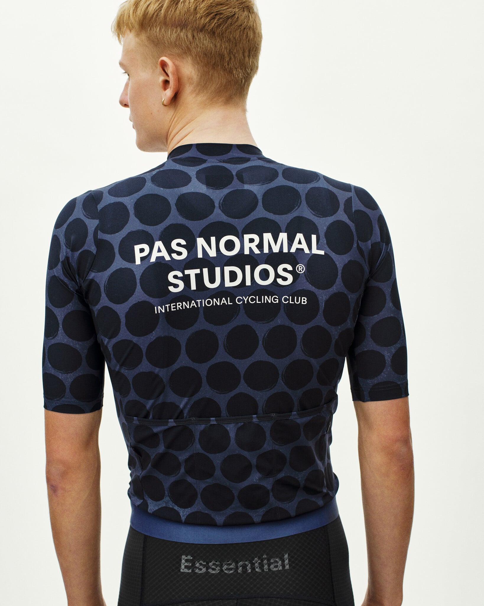 Pas Normal Studios Essential Jersey - Dot Dark Navy