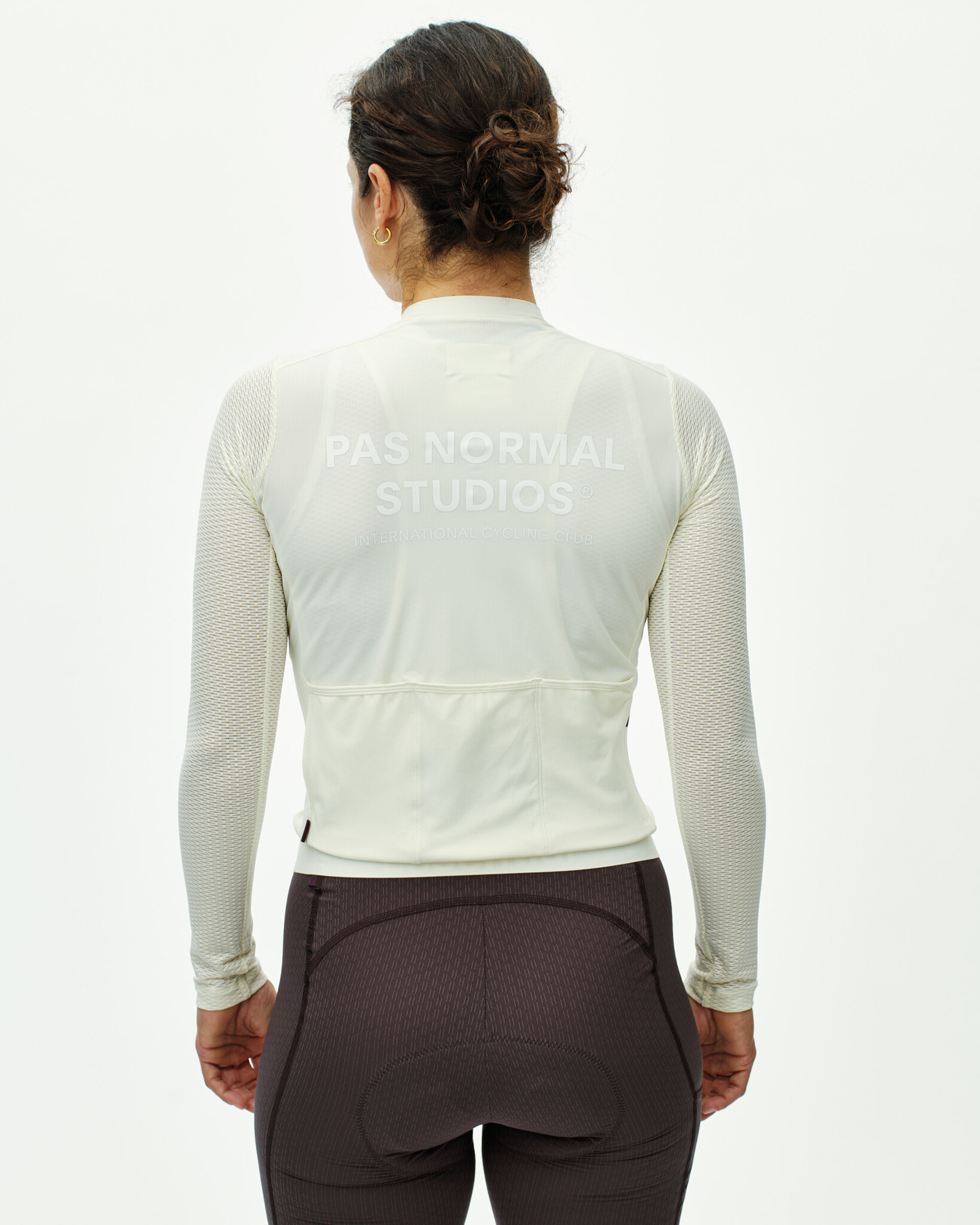Pas Normal Studios Women's Essential Light Long Sleeve Jersey - Off White