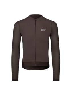 Pas Normal Studios Essential Light Long Sleeve Jersey - Dark Purple