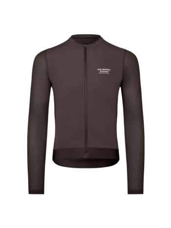 Pas Normal Studios Essential Light Long Sleeve Jersey - Dark Purple