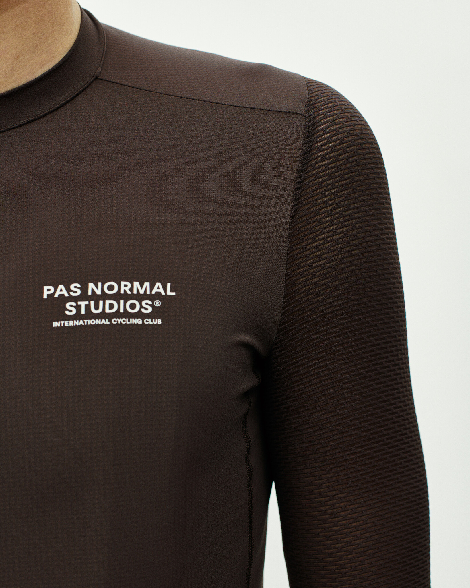 Pas Normal Studios Essential Light Long Sleeve Jersey - Dark Purple