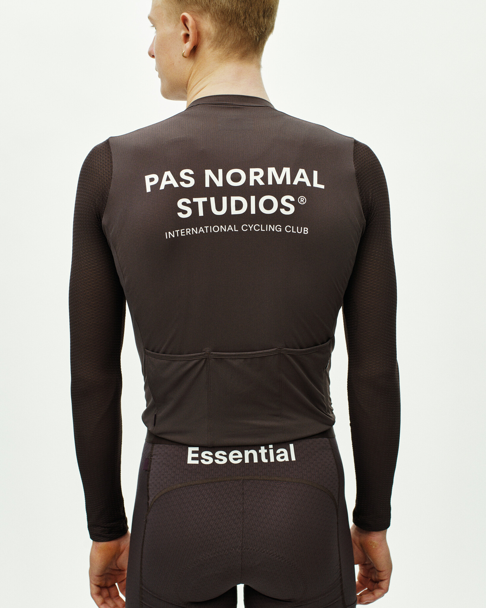 Pas Normal Studios Essential Light Long Sleeve Jersey - Dark Purple