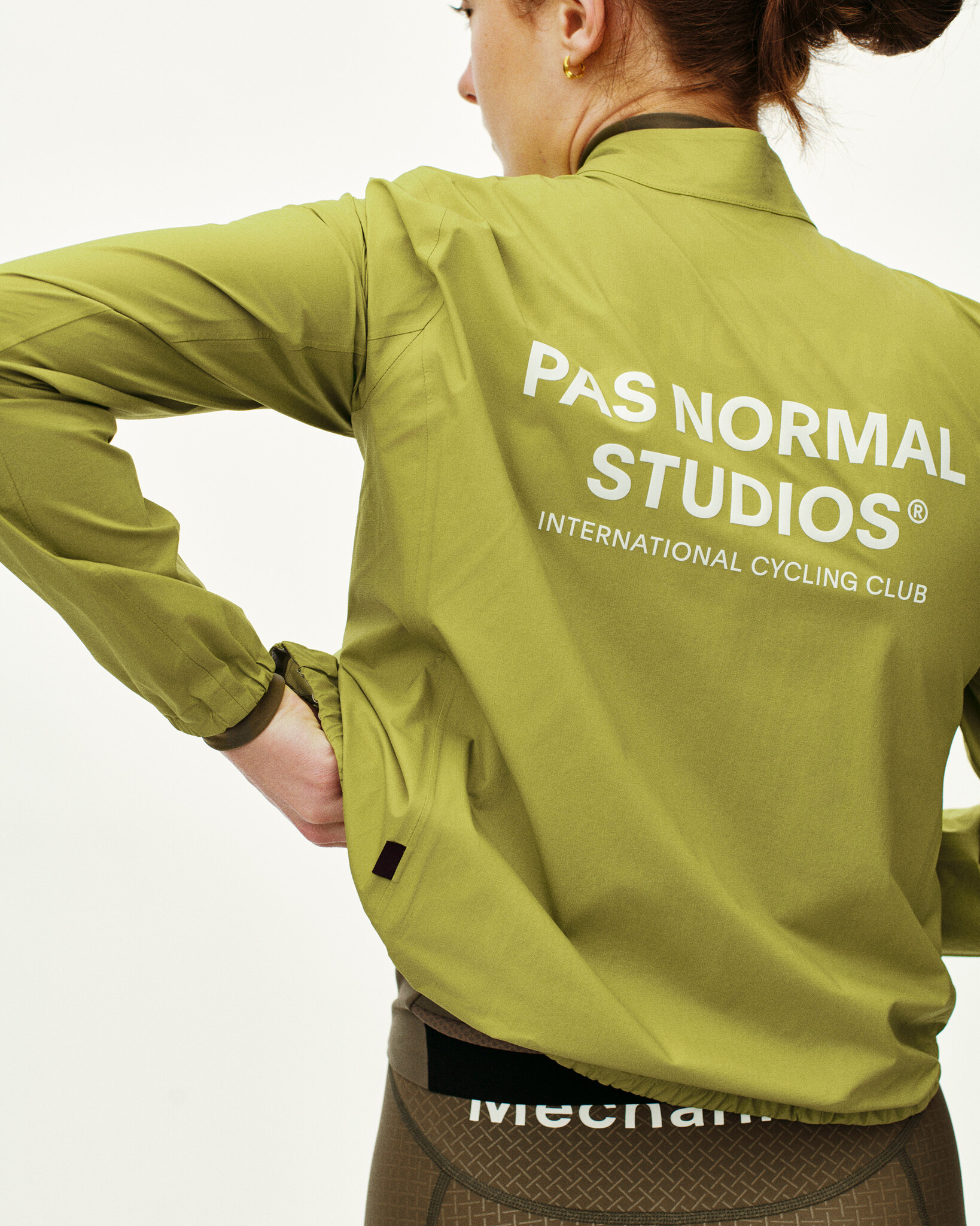 Pas Normal Studios Women's Mechanism Rain Jacket - Moss Green