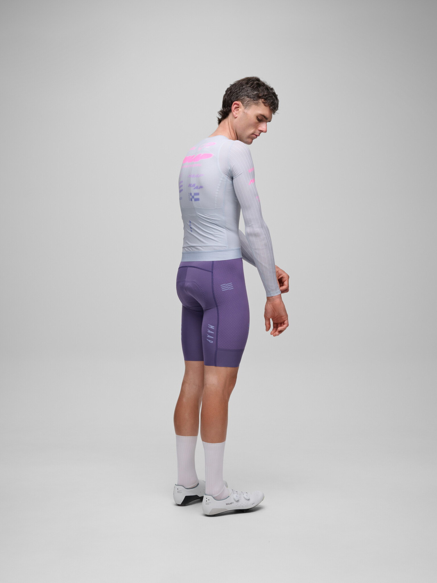 MAAP Beta Pro Aero LS Jersey - Xenon Purple