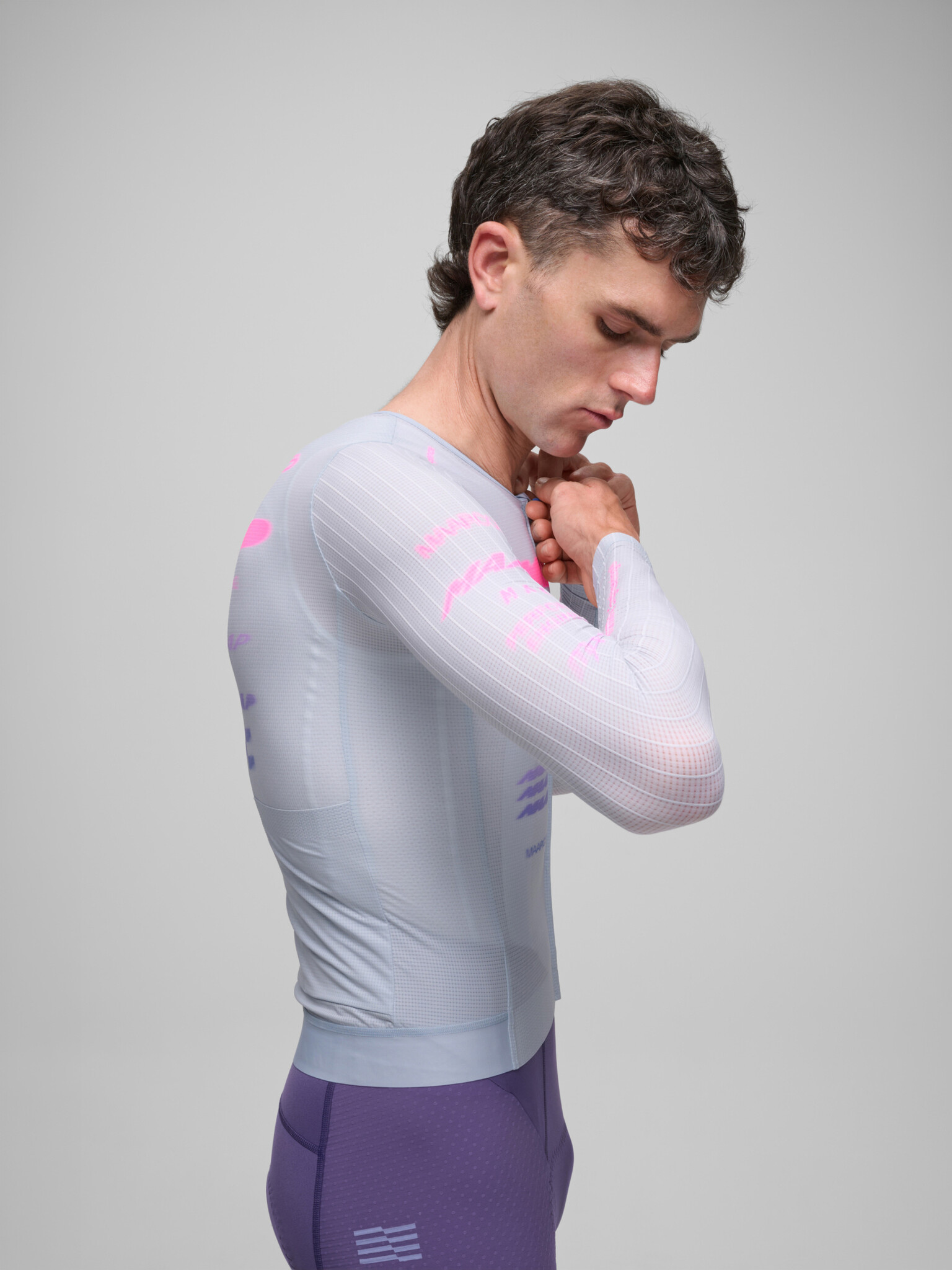 MAAP Beta Pro Aero LS Jersey - Xenon Purple