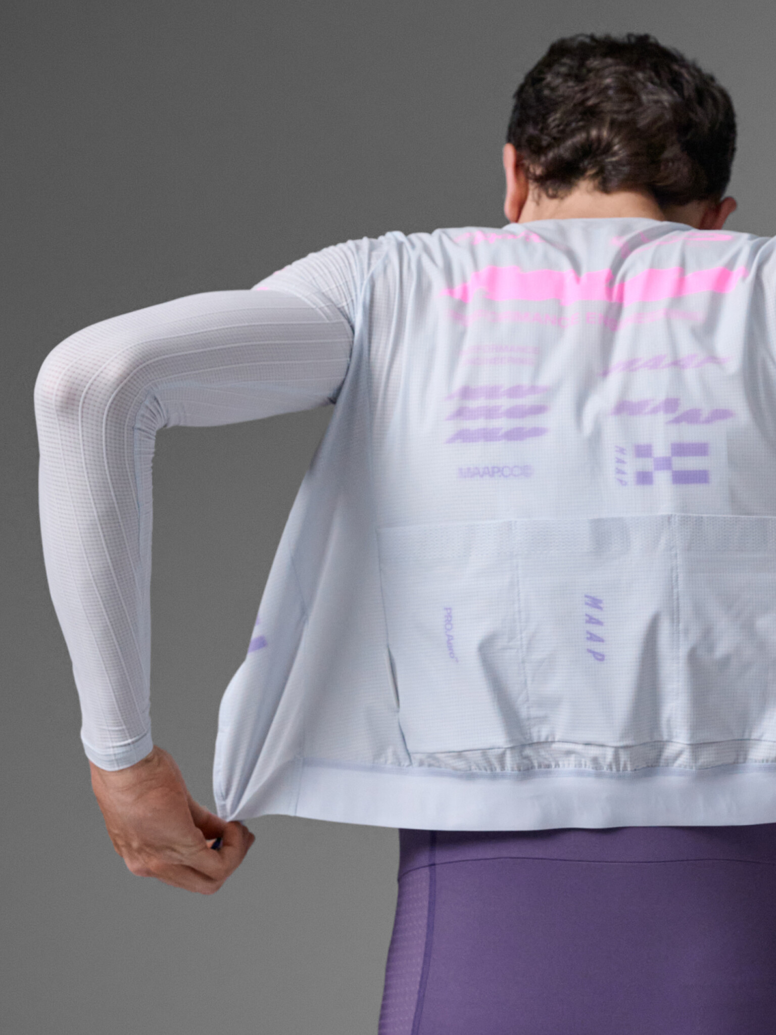 MAAP Beta Pro Aero LS Jersey - Xenon Purple