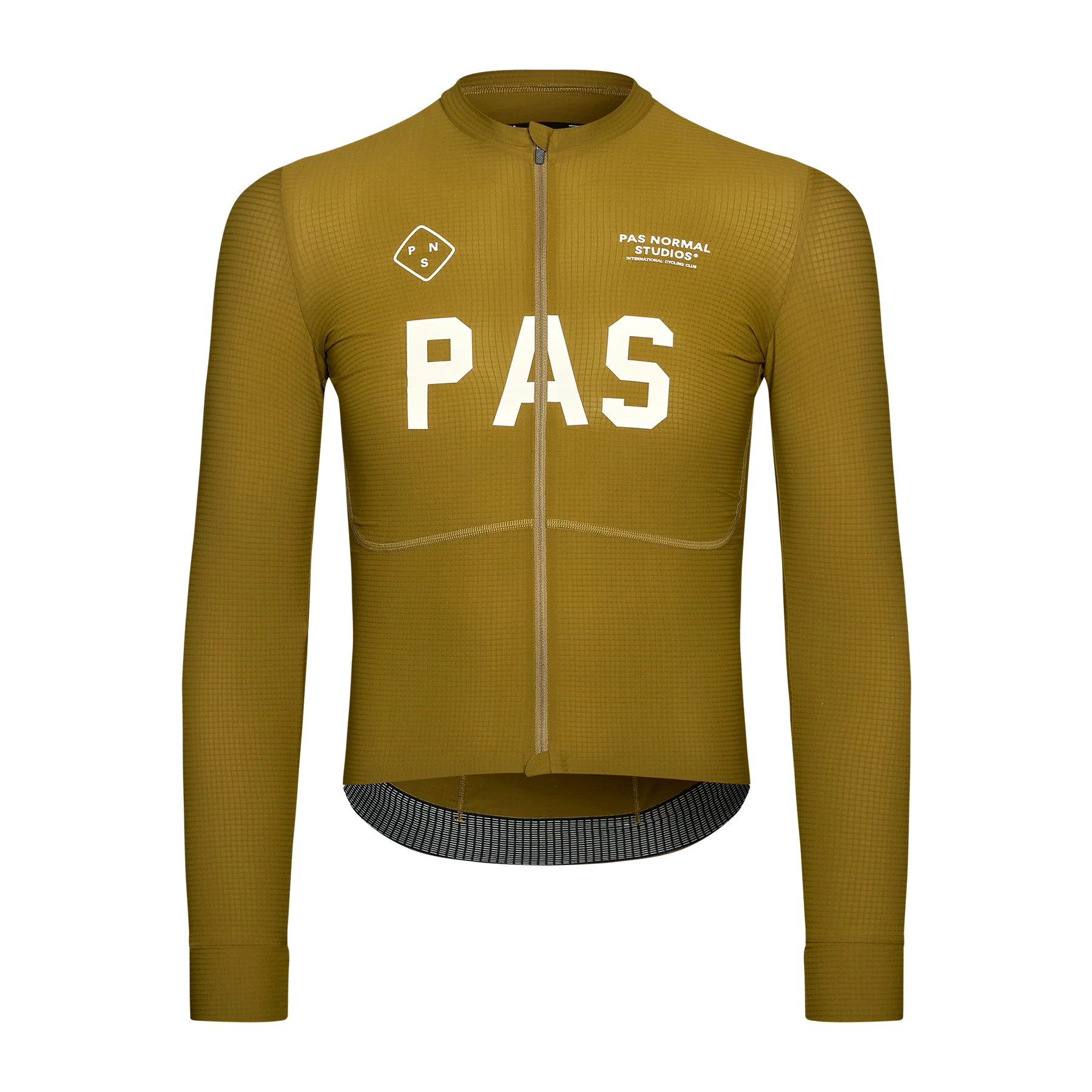 Pas Normal Studios PAS Mechanism Pro Long Sleeve Jersey - Khaki Green