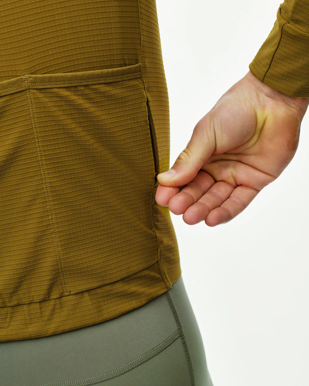 Pas Normal Studios PAS Mechanism Pro Long Sleeve Jersey - Khaki Green