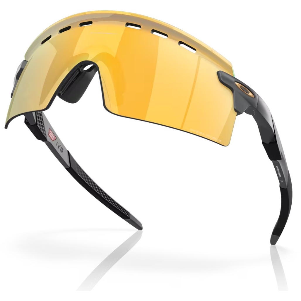 Oakley Encoder Strike Vented Matte Carbon - Prizm 24k
