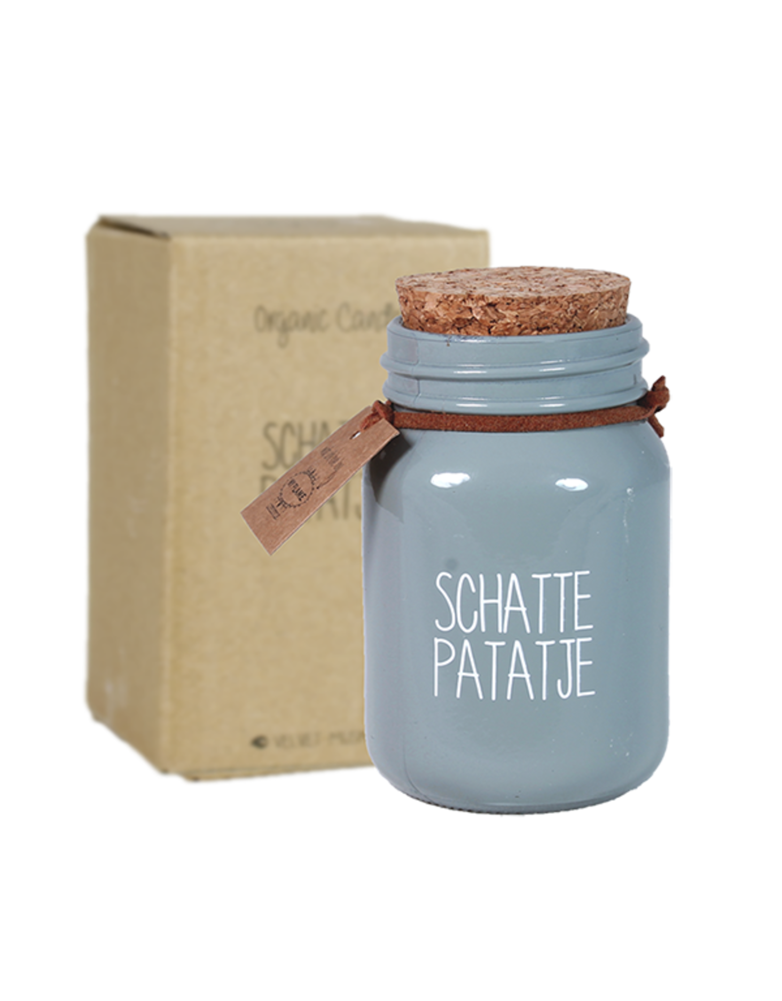 My flame Lifestyle SOJAKAARS – SCHATTEPATATJE – GEUR: VELVET MUSK