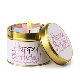 Lily-flame Geurkaarsen Lily Flame | Happy Birthday