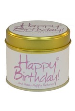 Lily-flame Geurkaarsen Lily Flame | Geurkaars | Happy Birthday
