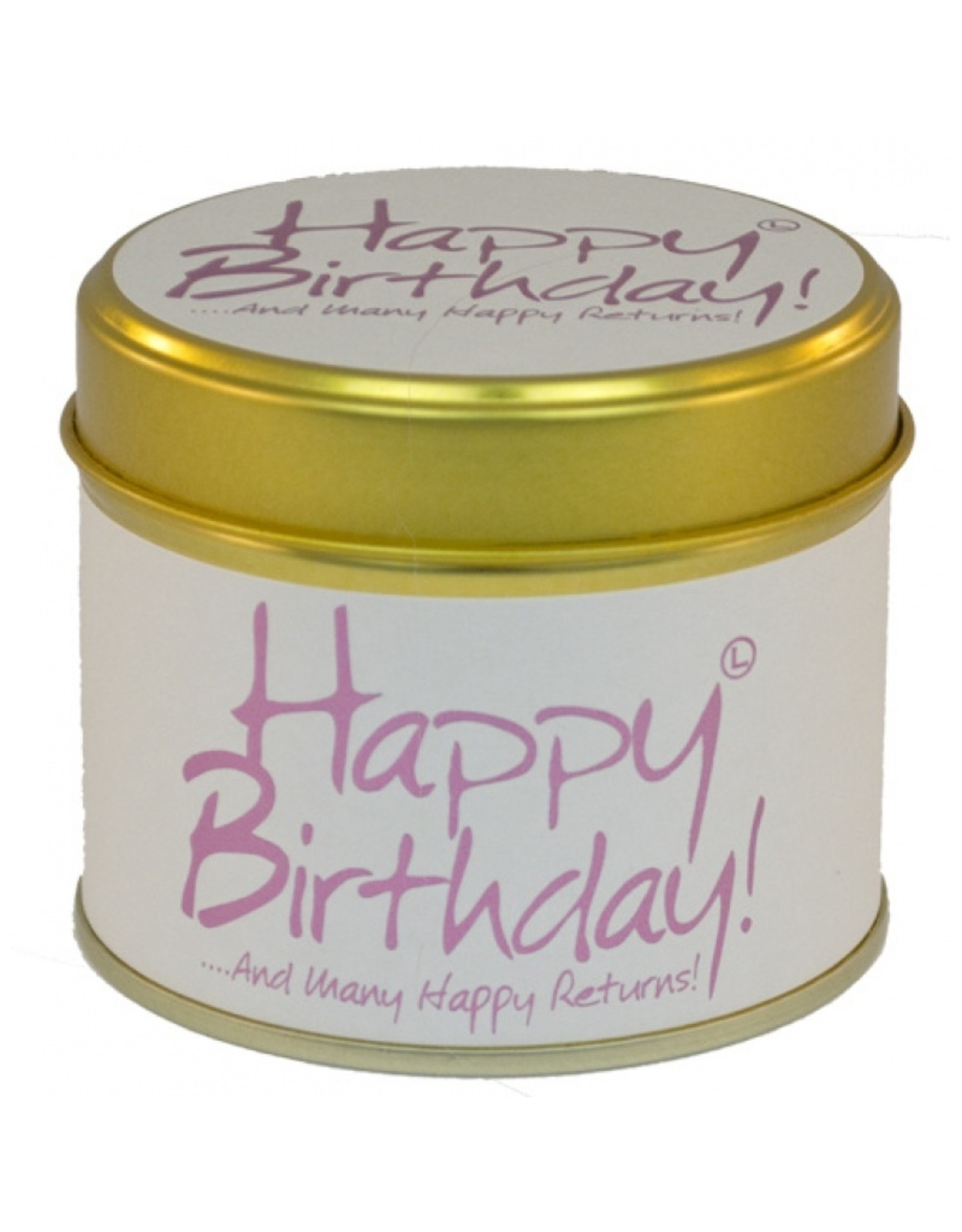 Lily-flame Geurkaarsen Lily Flame | Geurkaars | Happy Birthday