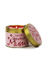 Lily-flame Geurkaarsen Geurkaars | Lily Flame  | World's Greatest Mum Lily-flame Geurkaarsen Geurkaars | Lily Flame  | World's Greatest Mum