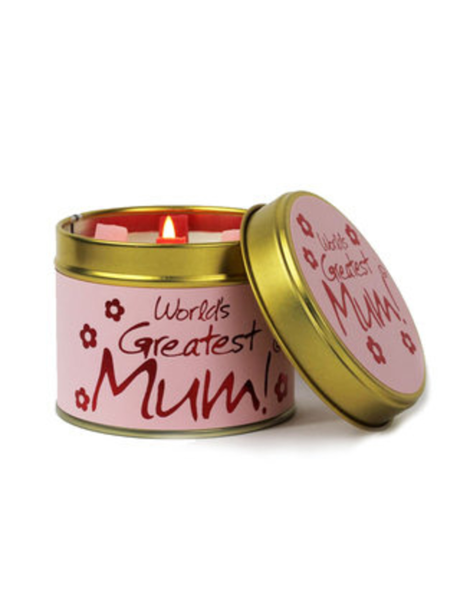 Lily-flame Geurkaarsen Geurkaars | Lily Flame  | World's Greatest Mum