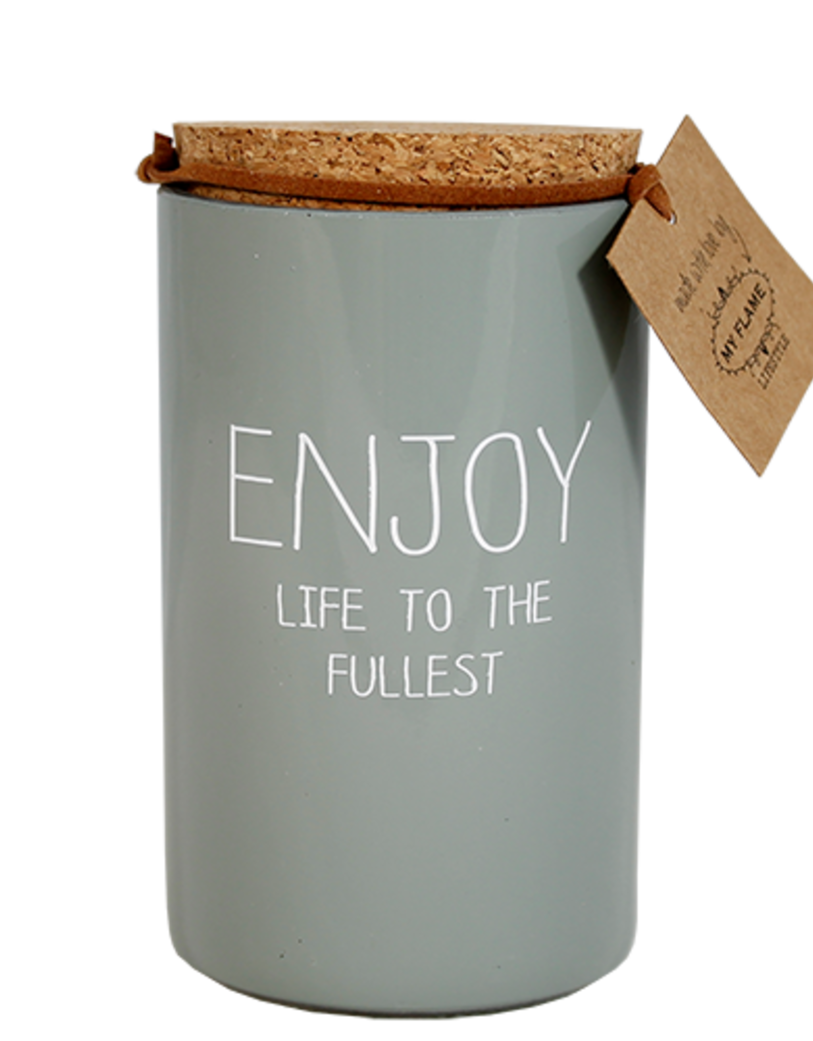 My flame Lifestyle SOJAKAARS – ENJOY LIFE TO THE FULLEST – GEUR: MINTY BAMBOO