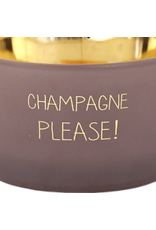 My flame Lifestyle SOJAKAARS MET HOUTEN LONT| CHAMPAGNE PLEASE |  GEUR : FIG'S DELIGHT