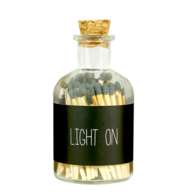 My flame Lifestyle Lucifers | Zwart | light on