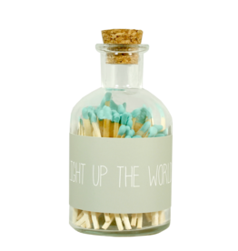 My flame Lifestyle Lucifers | Groen | you loght up the world