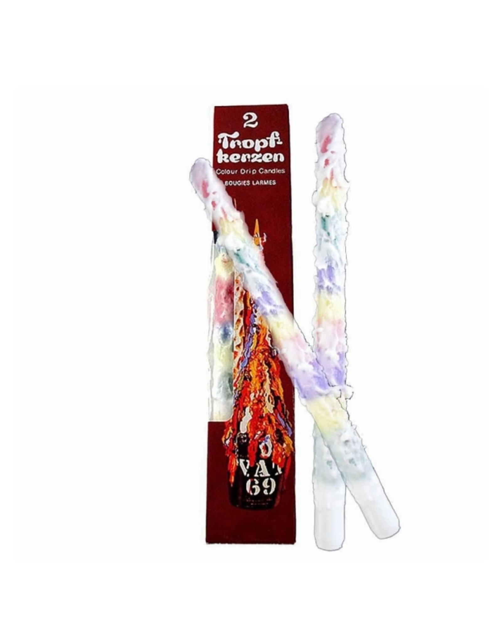 Druipkaarsen | 30 cm | Multicolor