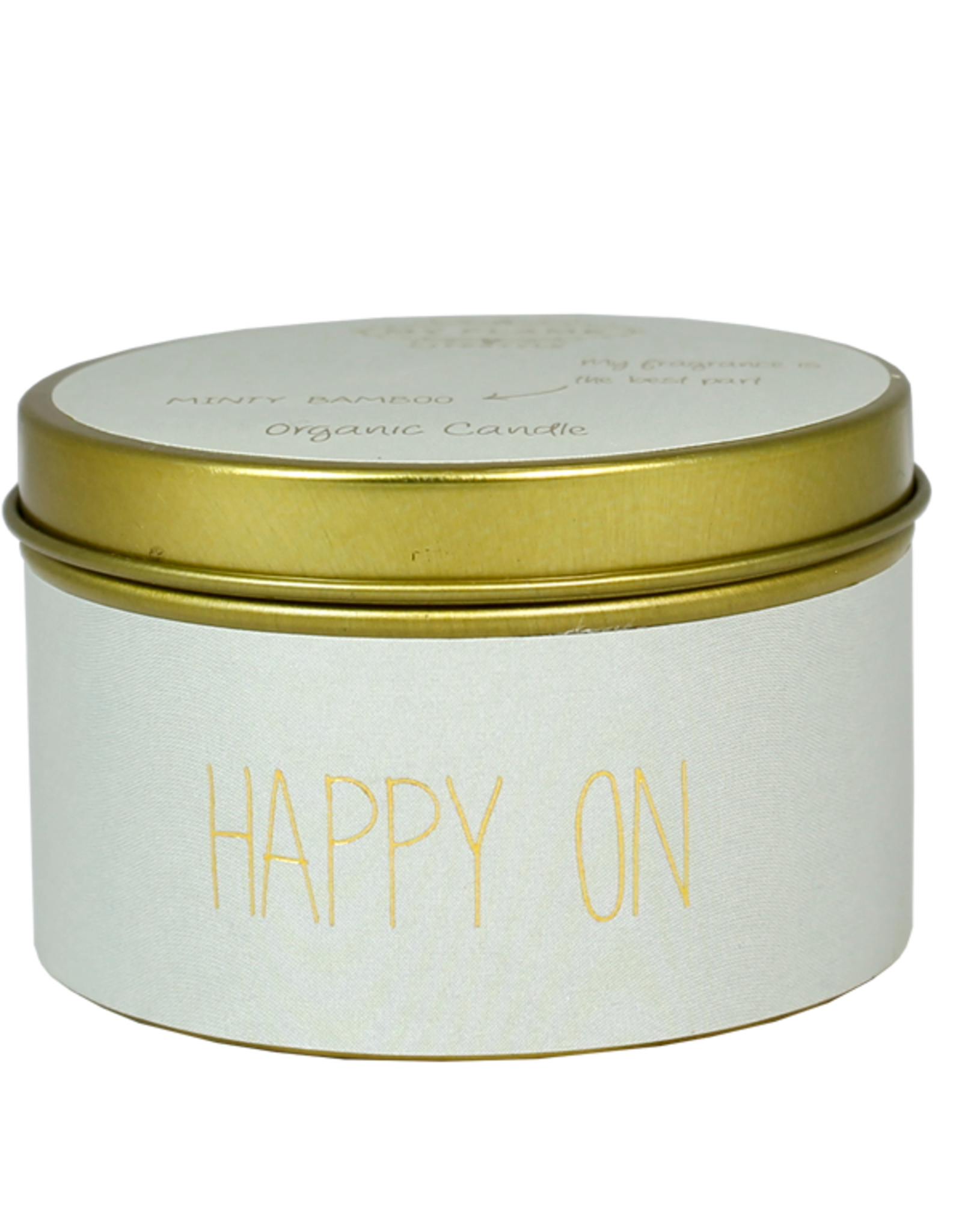 My flame Lifestyle SOJAKAARS – HAPPY ON – GEUR: MINTY BAMBOO