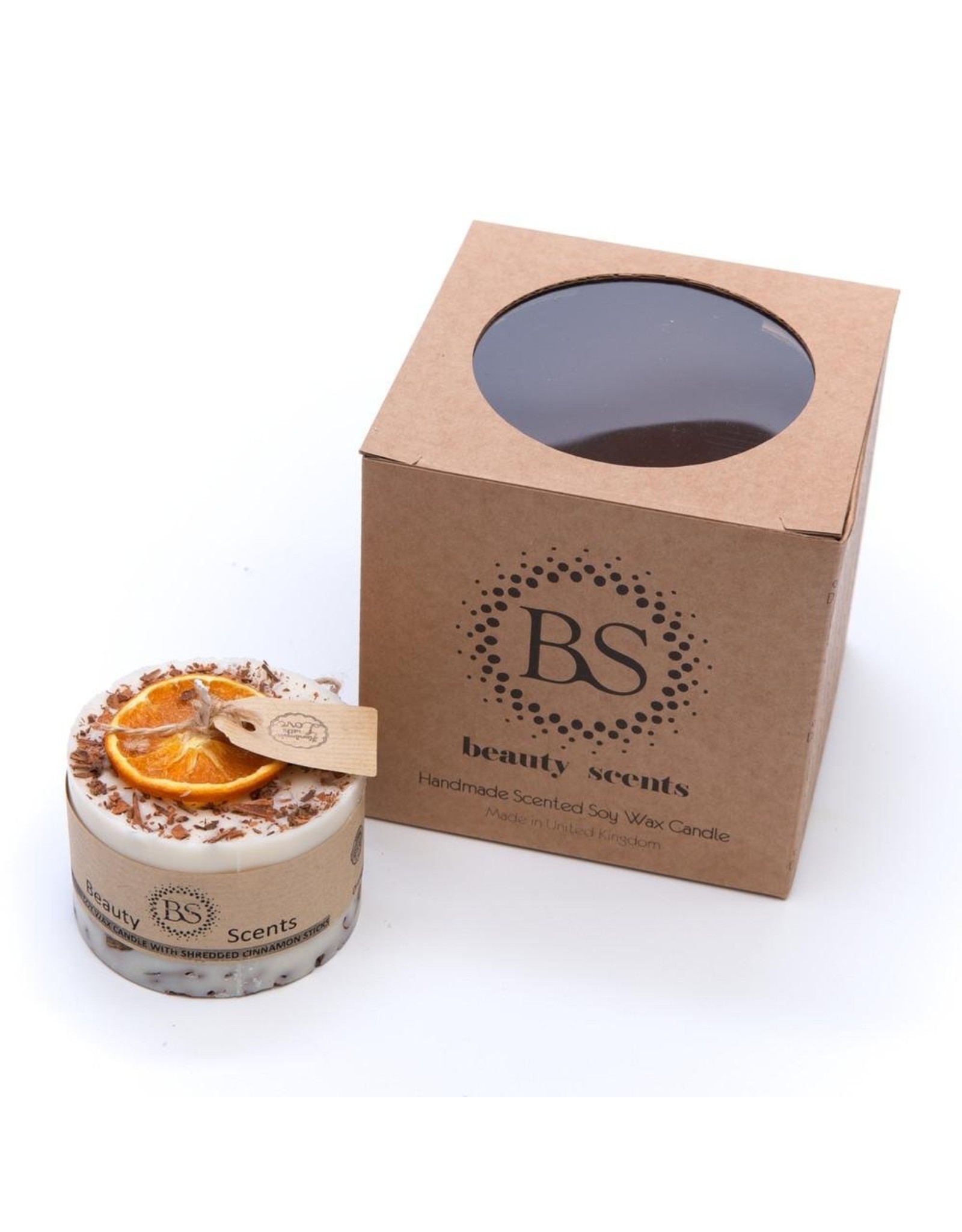 Beauty Scents geurkaarsen Geurkaarsen met geraspte kaneel | S | Beauty Scents